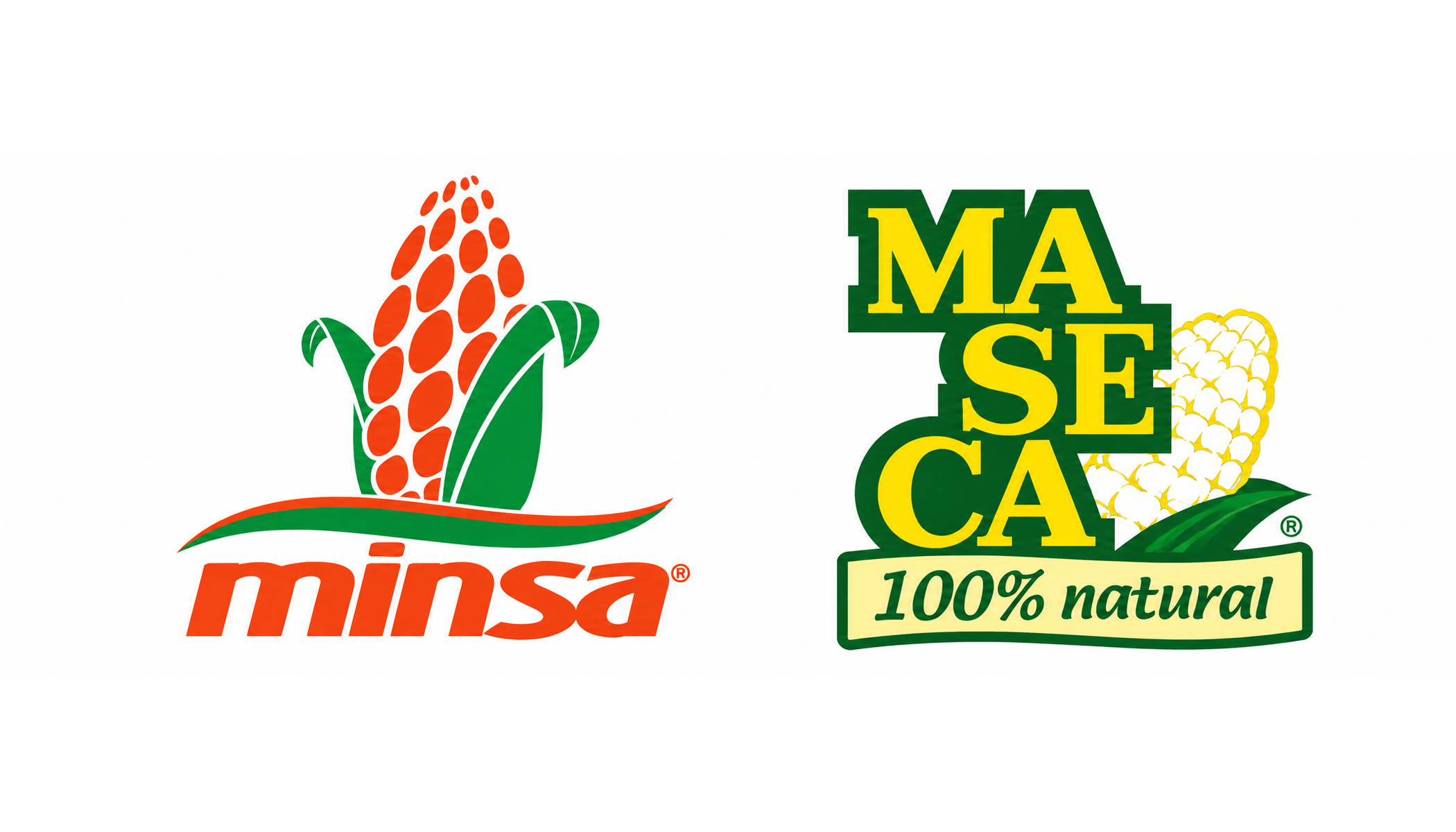 Logotipos de Minsa y Maseca